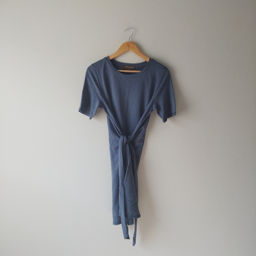 La Relaxed Blue Dress - Picture 4 of 7